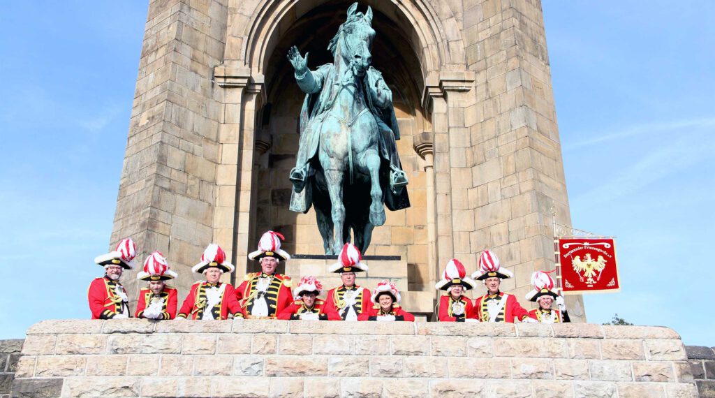 Prinzengarde Gruppe Pferd