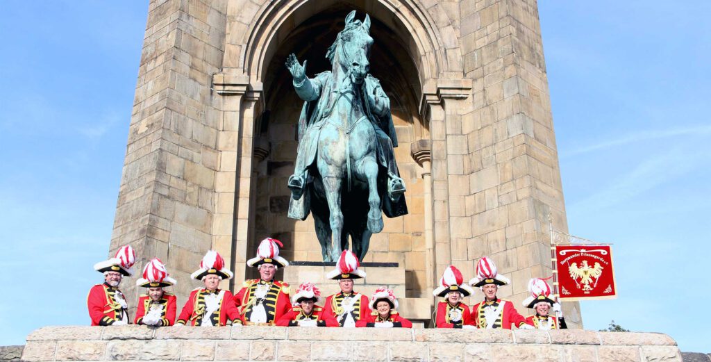 Prinzengarde Gruppe Pferd