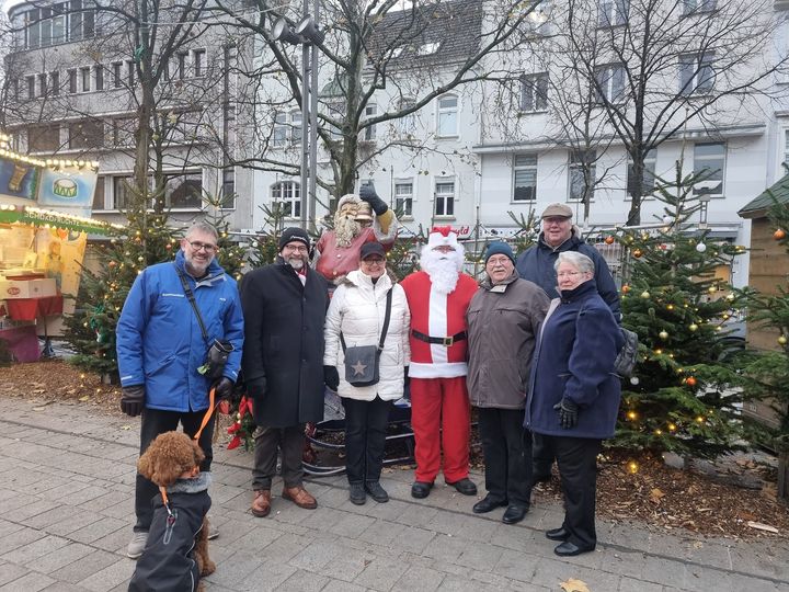 Besuch auf dem Weihnachtsmarkt Oberhausen