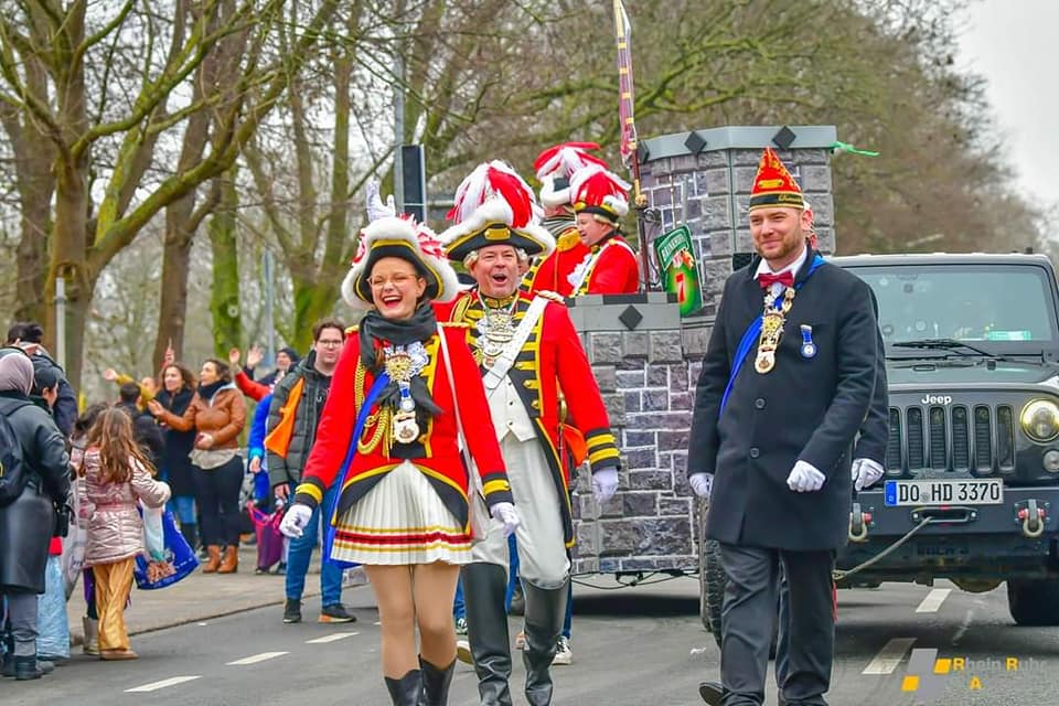 Prinzengarde Rosenmontag