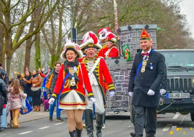 Dortmunder Prinzengarde Rosenmontagsumzug