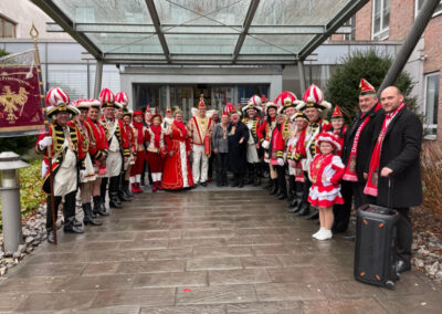 Regimentsausmarsch der Dortmunder Prinzengarde in Hörde