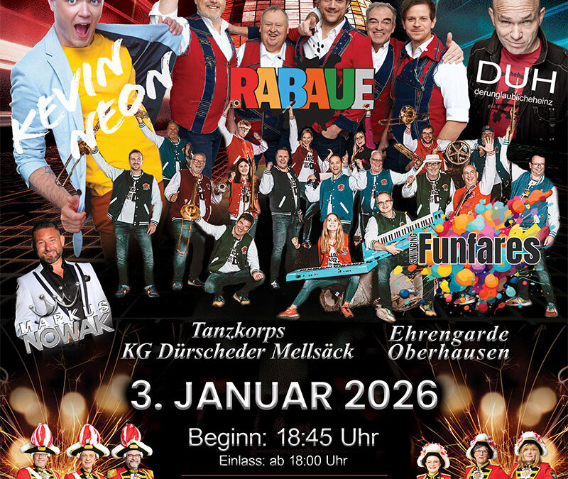 Neujahrsgala der Dortmunder Prinzengarde 2022 e.V.