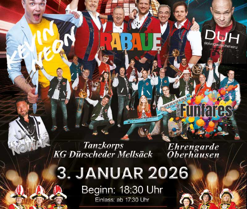 Neujahrsgala der Dortmunder Prinzengarde 2022 e.V.