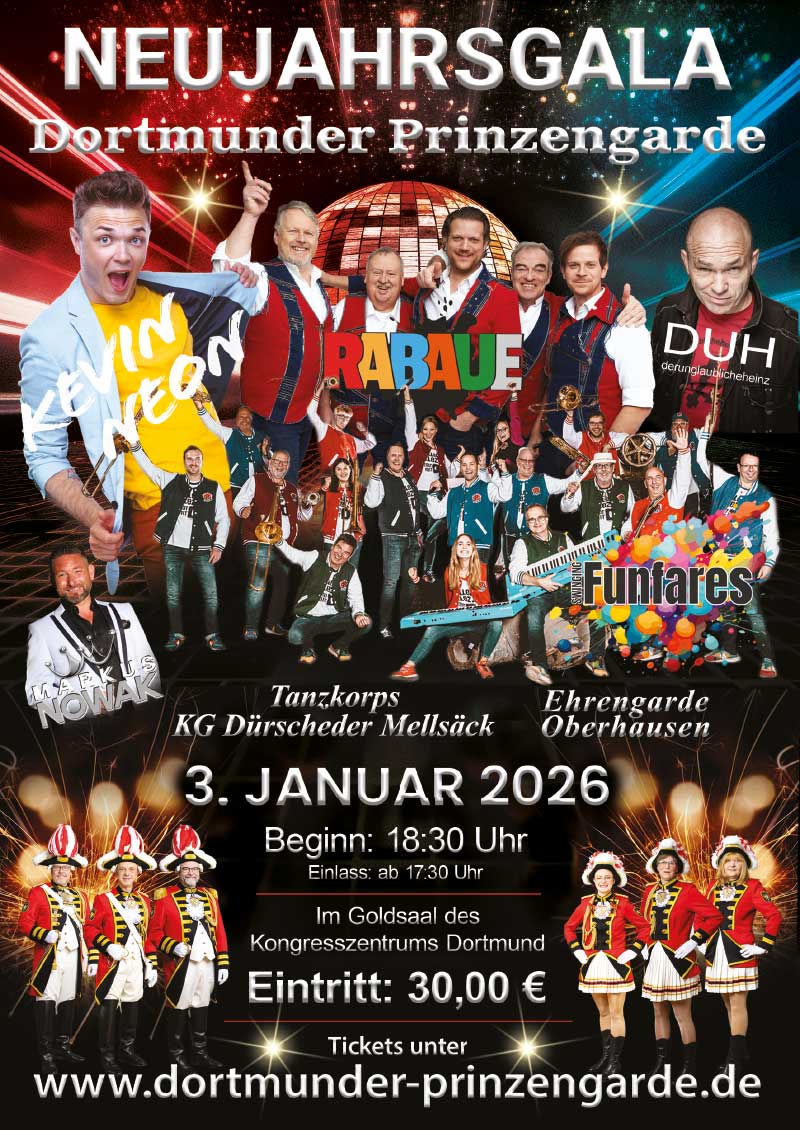 Neujahrsgala Dortmunder Prinzengarde